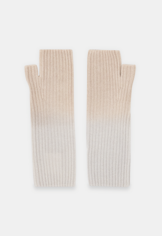 FINGERLESS MITTENS ZUSIGREY/ZUSIBEIGE