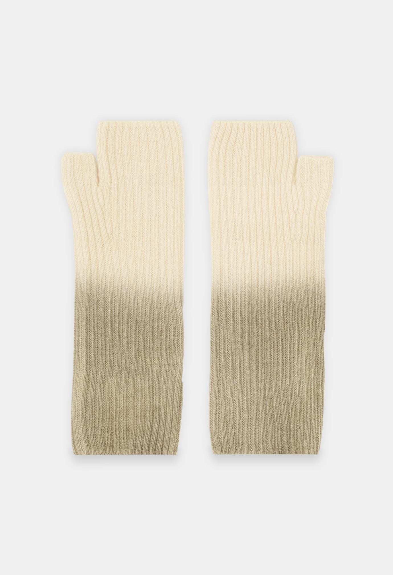 FINGERLESS MITTENS PLAZA TAUPE/ICEBEAR