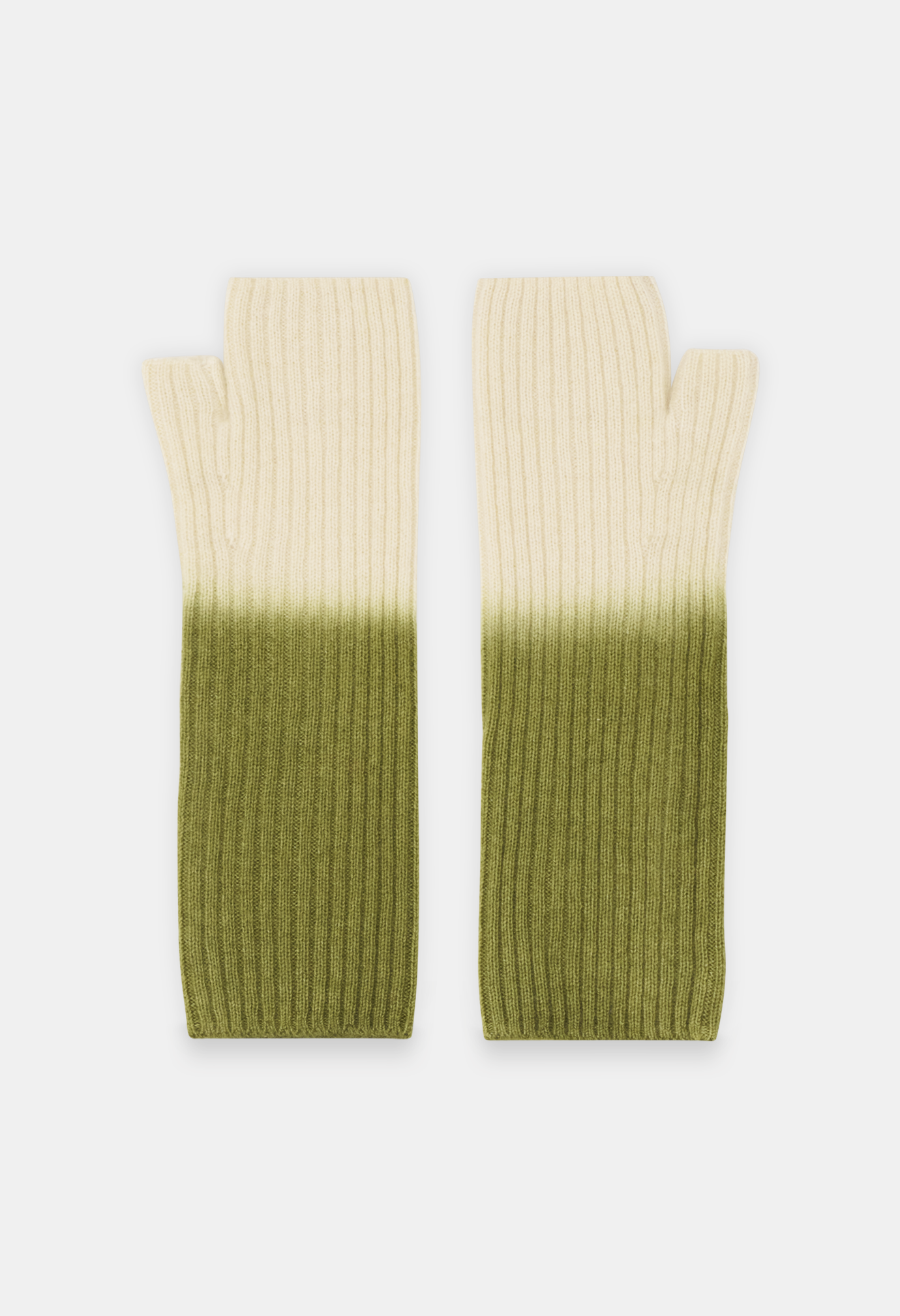 FINGERLESS MITTENS AVOCADO/ICEBEAR