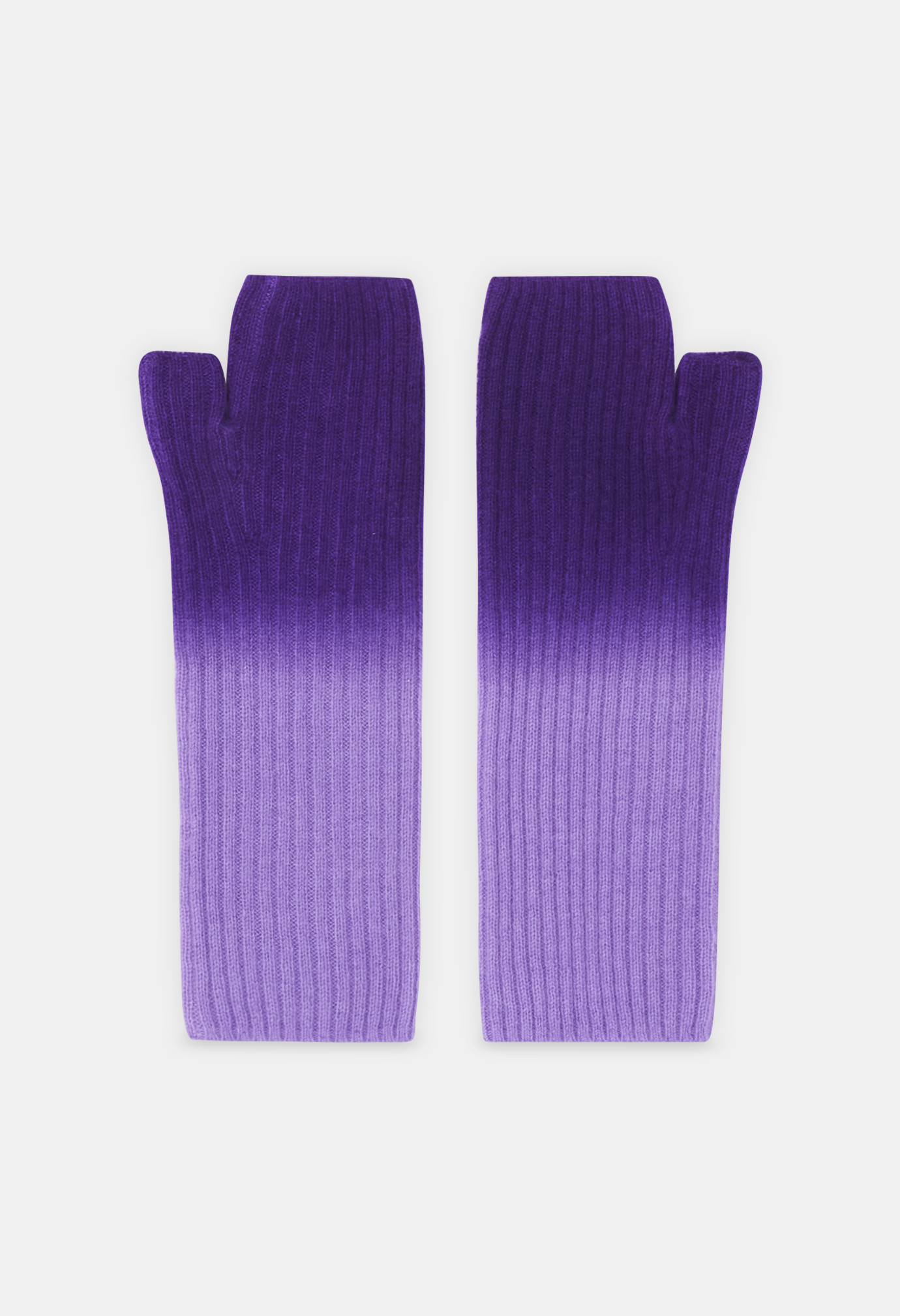 FINGERLESS MITTENS PUPPY/NEON PURPLE