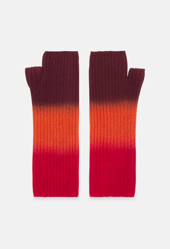 Fingerless Mittens Fire