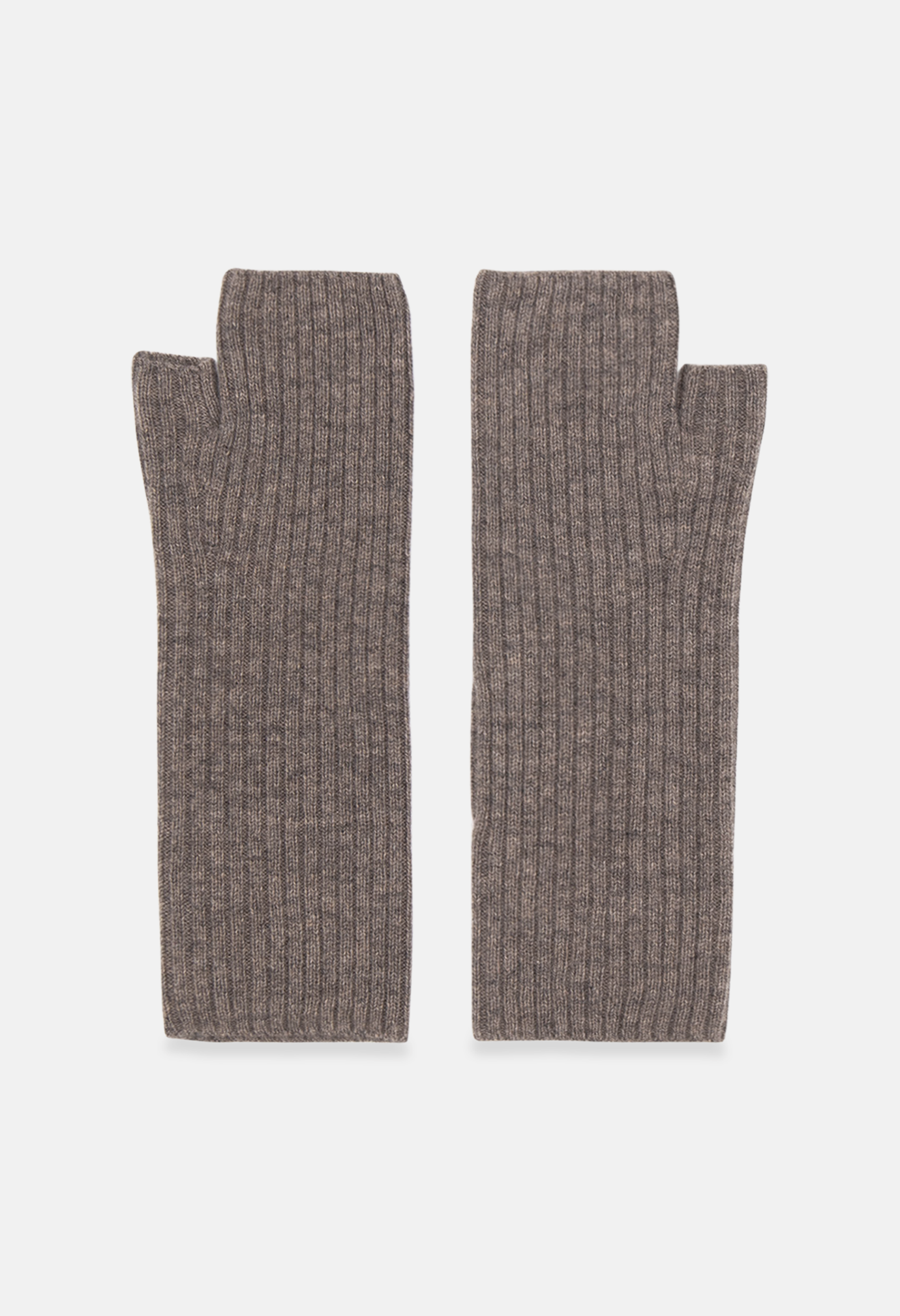 Fingerless Mittens Mel. Brown