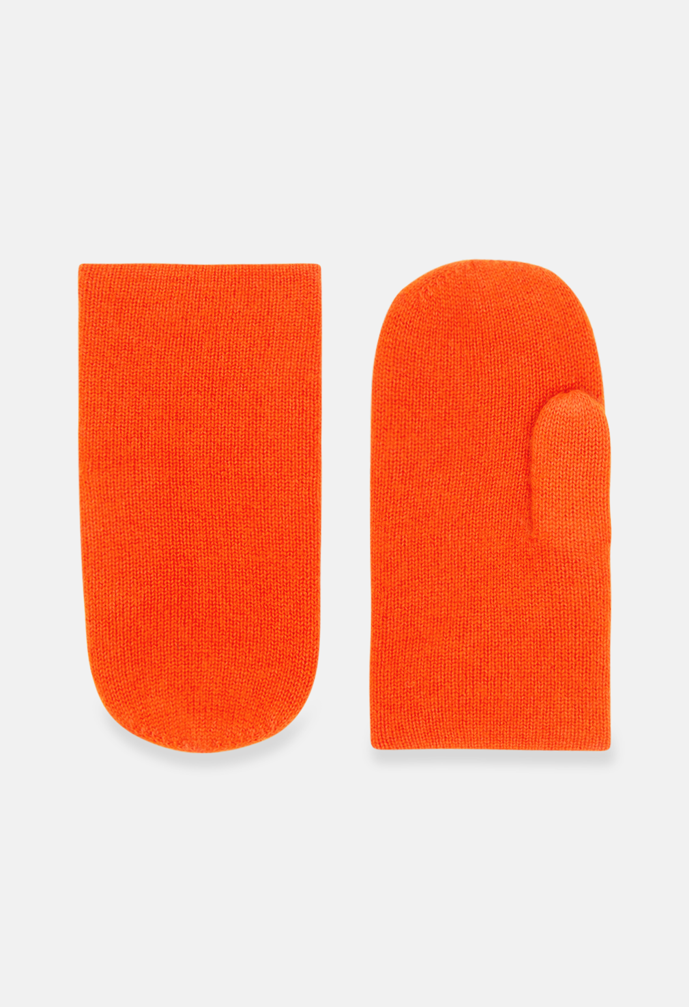 Pan Mittens Orange Daisy