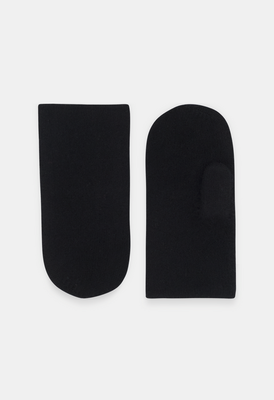 PAN MITTENS BLACK