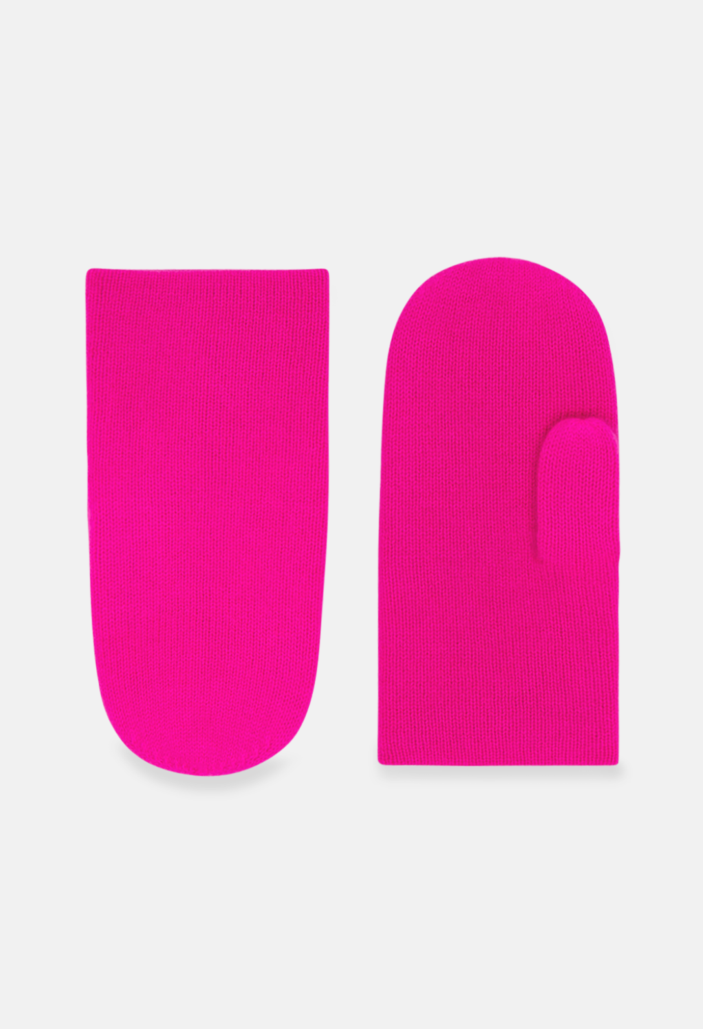 Pan Mittens Neon Pink