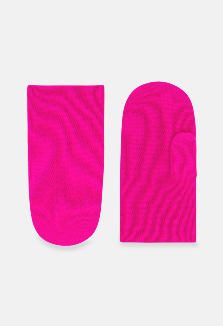 Pan Mittens Neon Pink