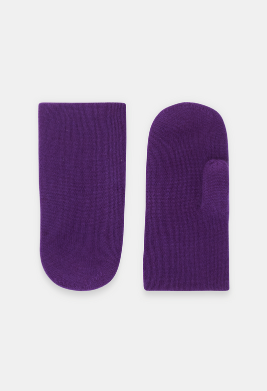 PAN MITTENS NEON PURPLE