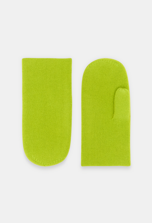 PAN MITTENS NEON YELLOW