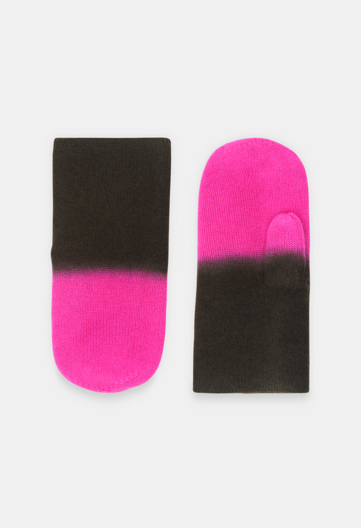 PAN MITTENS BIBANS/NEON PINK