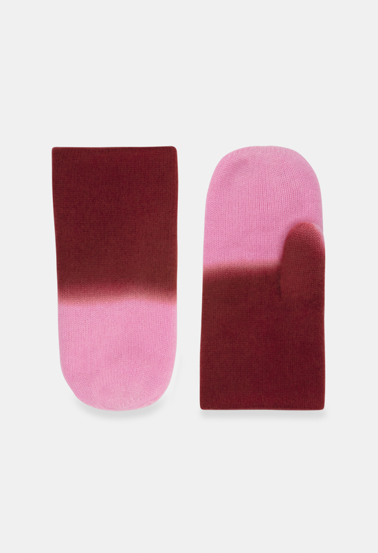 PAN MITTENS SUN DRIED TOMATO/PINK TULLE