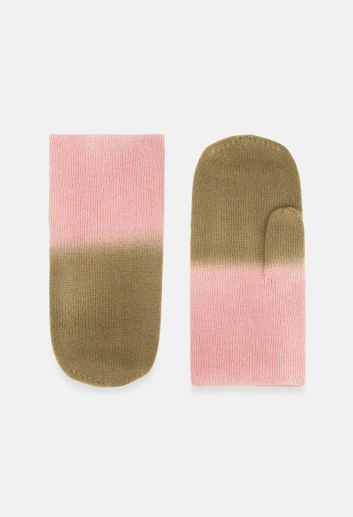 PAN MITTENS LILA/OLIVE