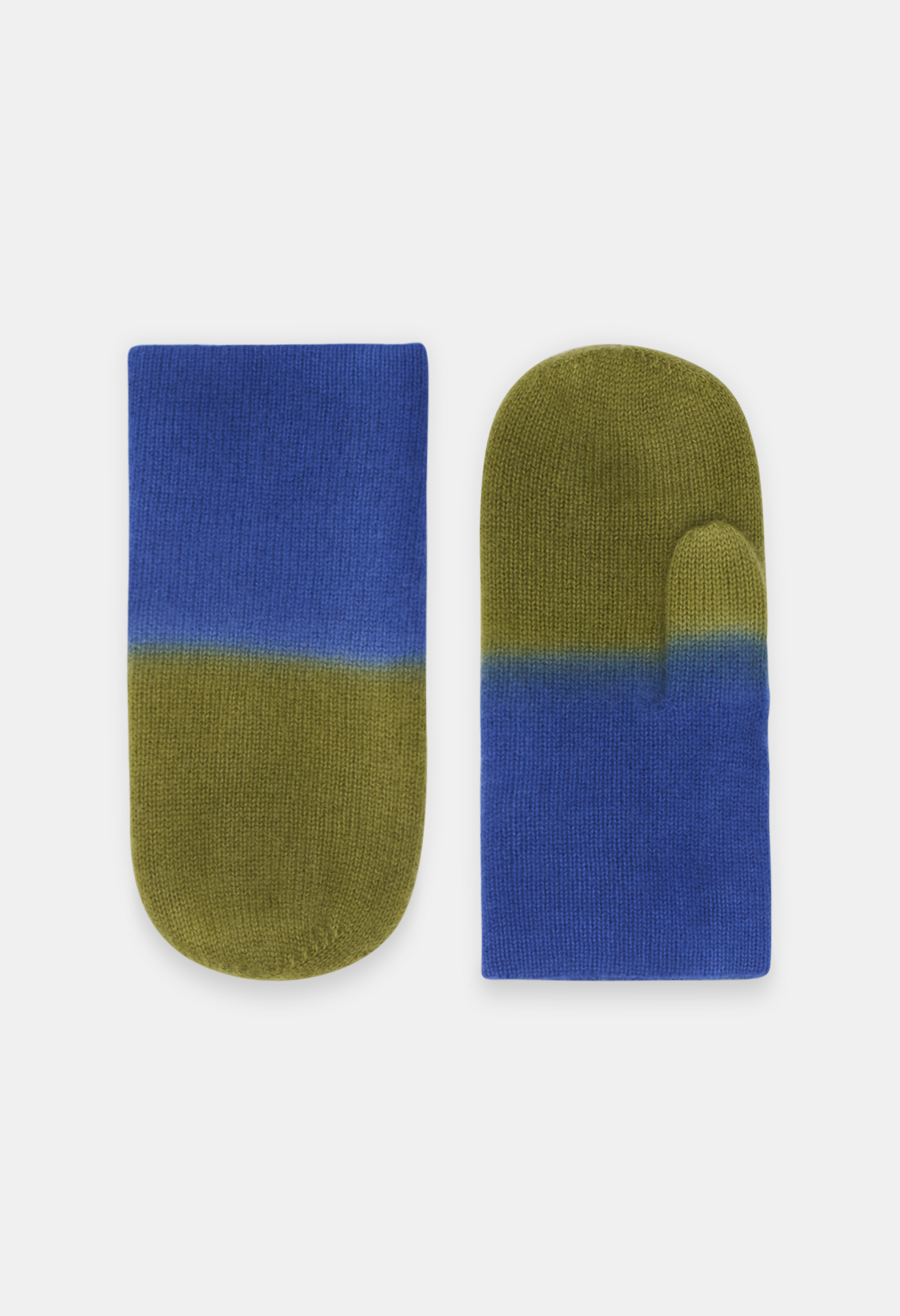 PAN MITTENS DARK BLUE/AVOCADO