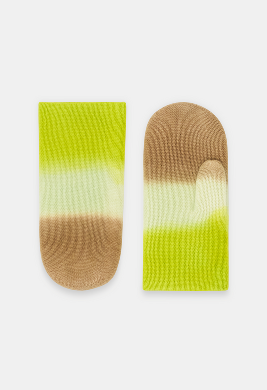 PAN MITTENS NEON YELLOW/SHADE 