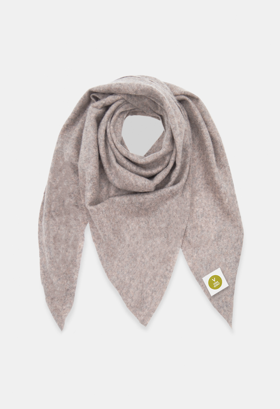 PONCHO MELANGE BROWN