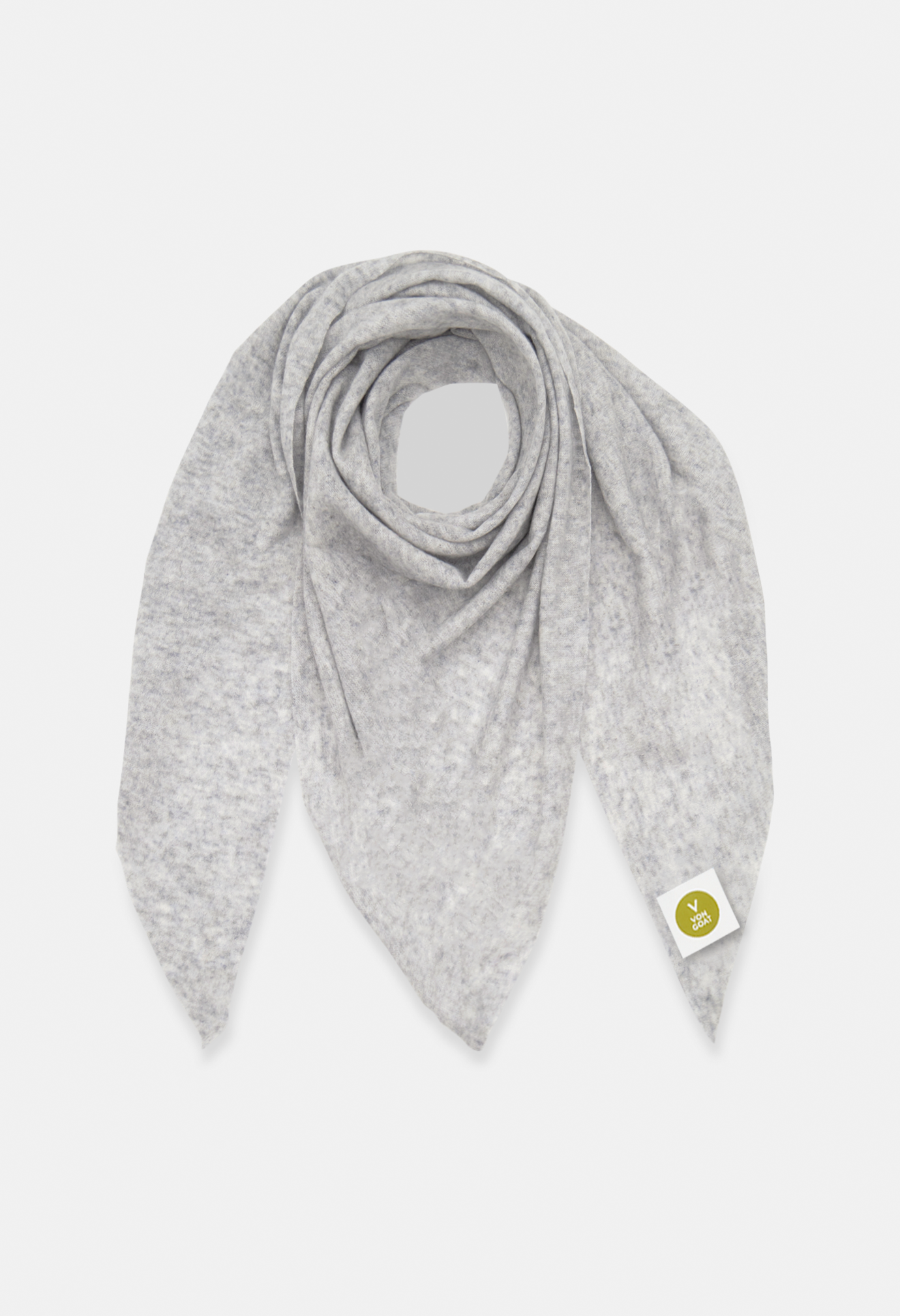 Poncho Mel. Light Gray