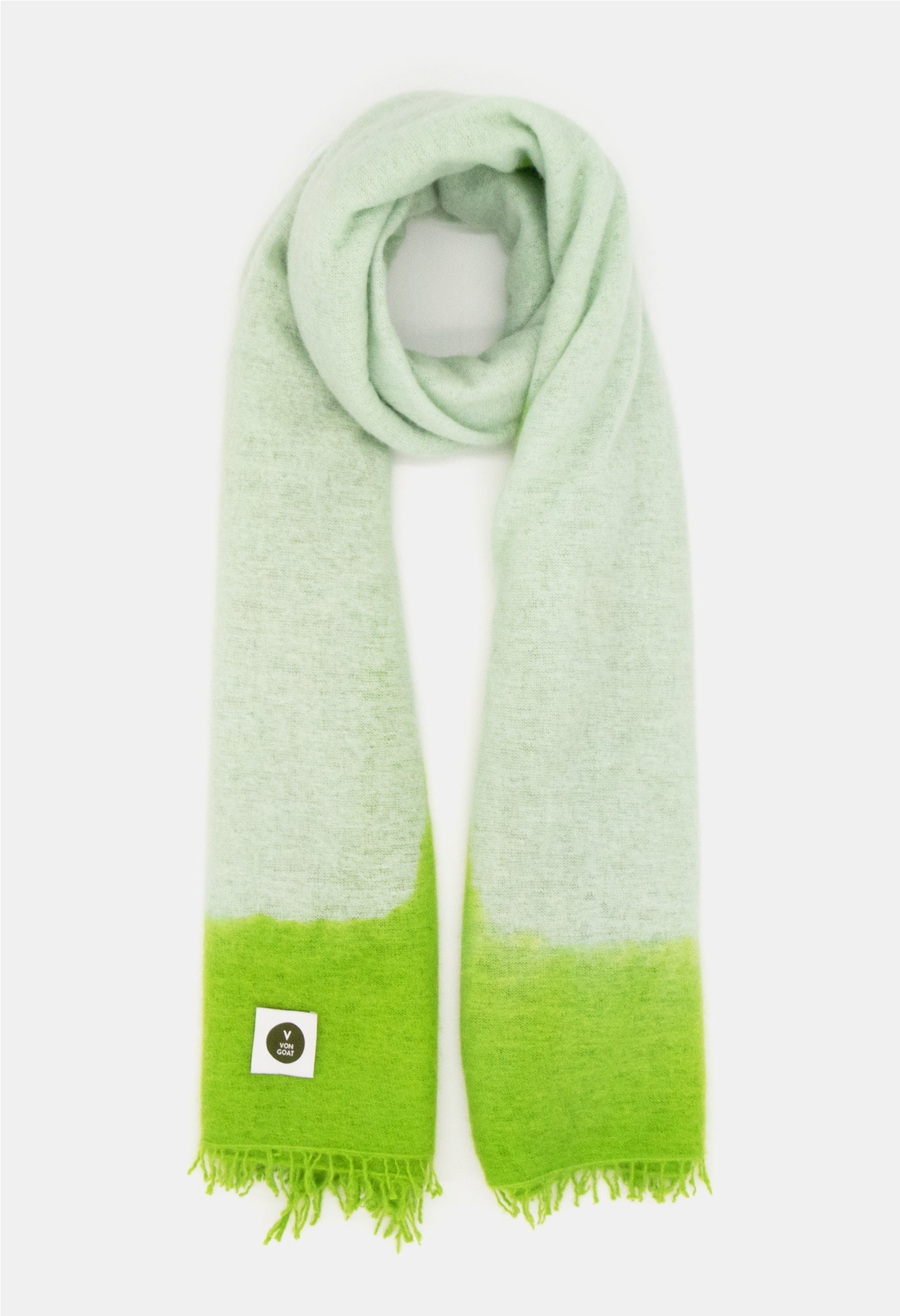 SCARF HIPPOGREY/NEON GREEN