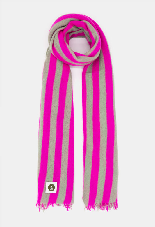 SCARF NEON PINK/ICE GREEN