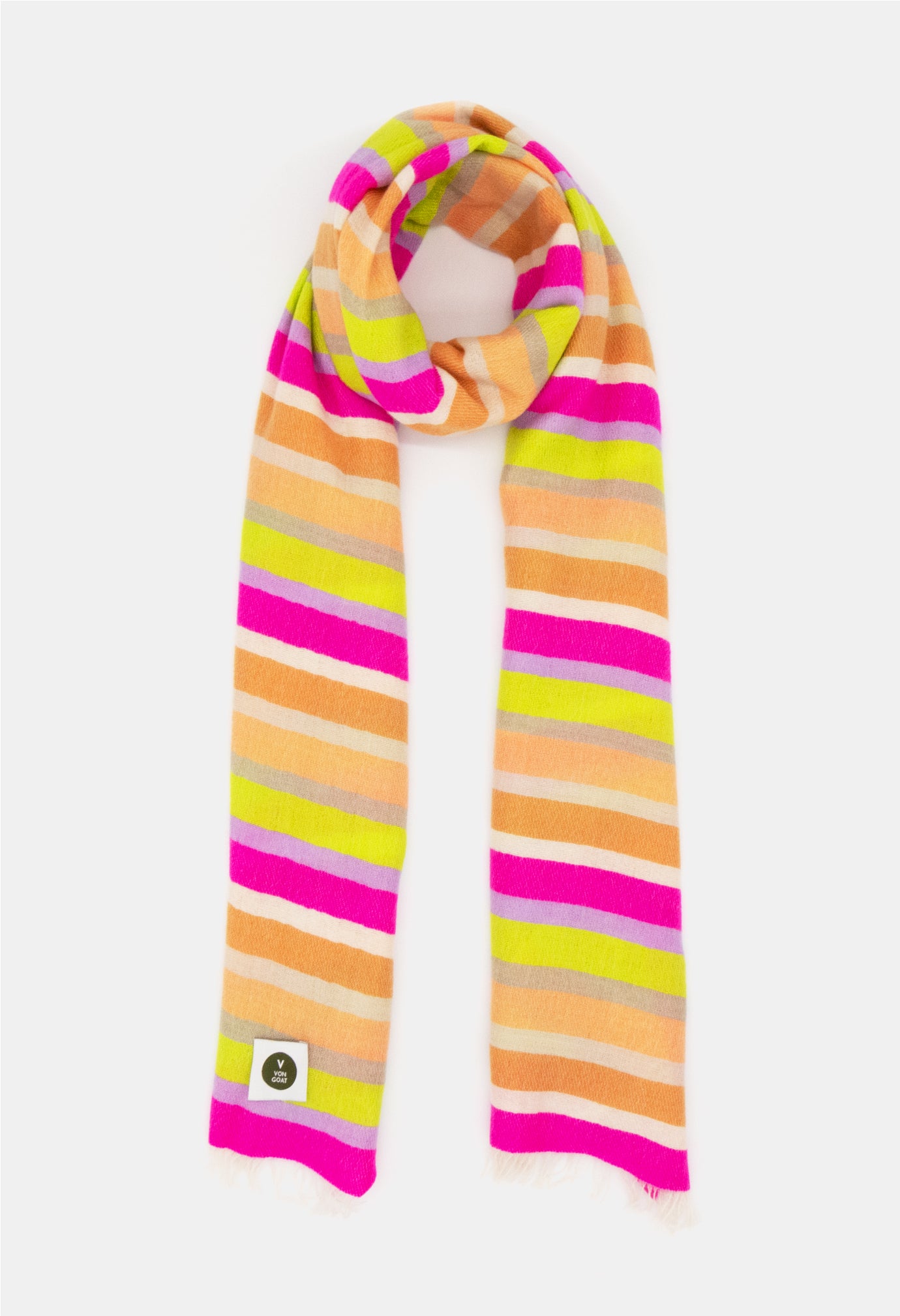 WOVEN SCARF STRIPE TEN