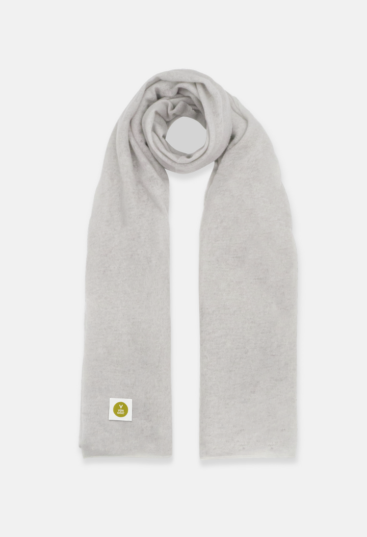 ZUSIGREY scarf without fringe