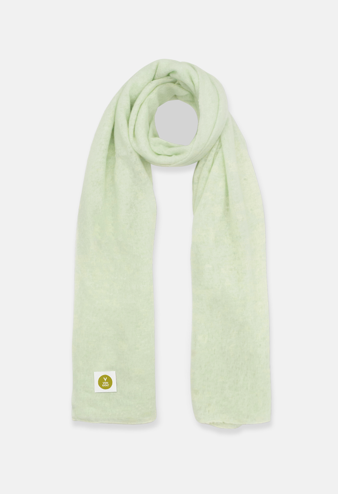 SHELL scarf without fringe