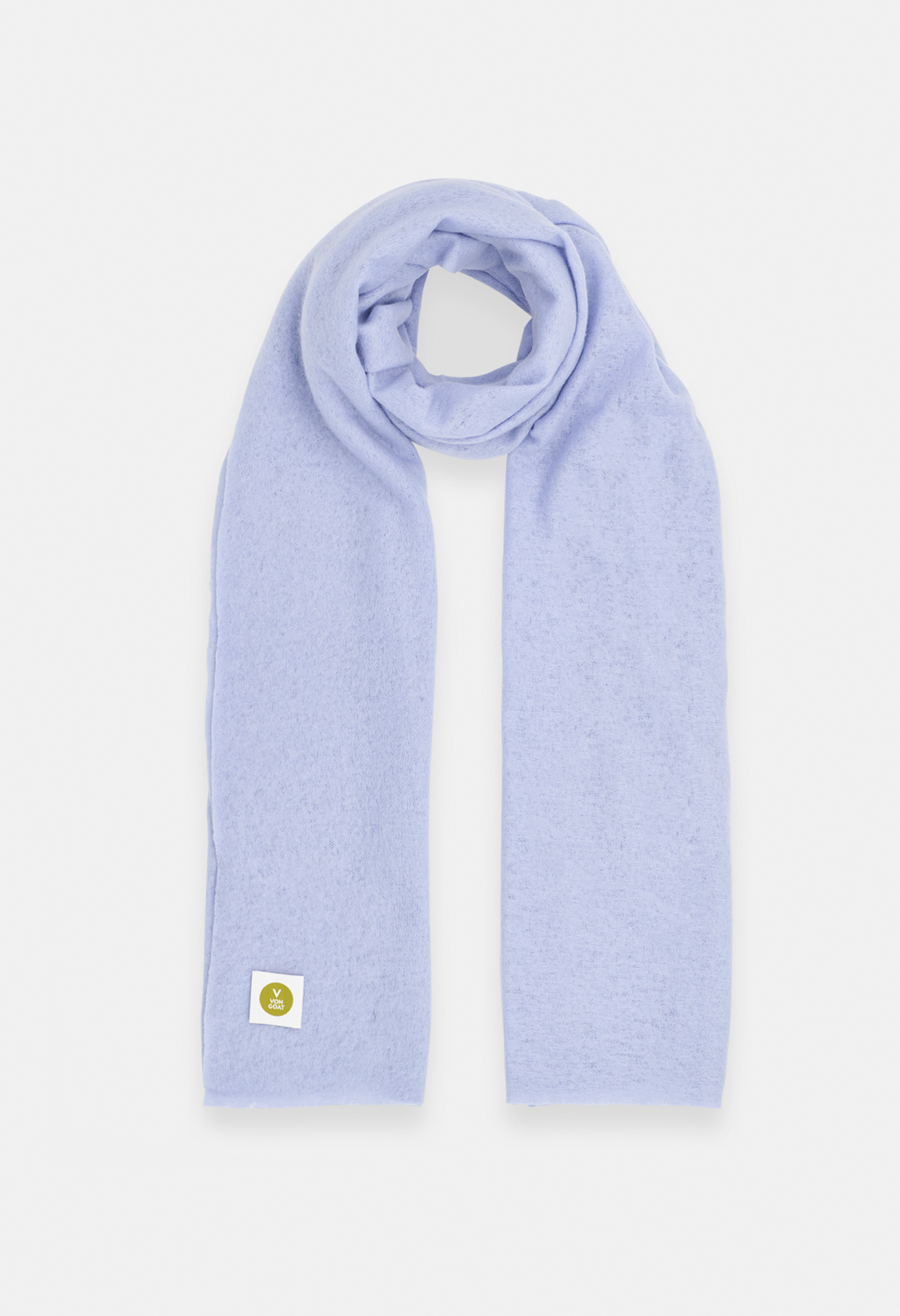 SCARF SOFT LAGOON without fringes