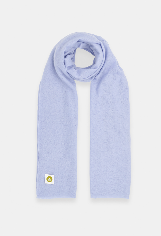 SCARF SOFT LAGOON without fringes