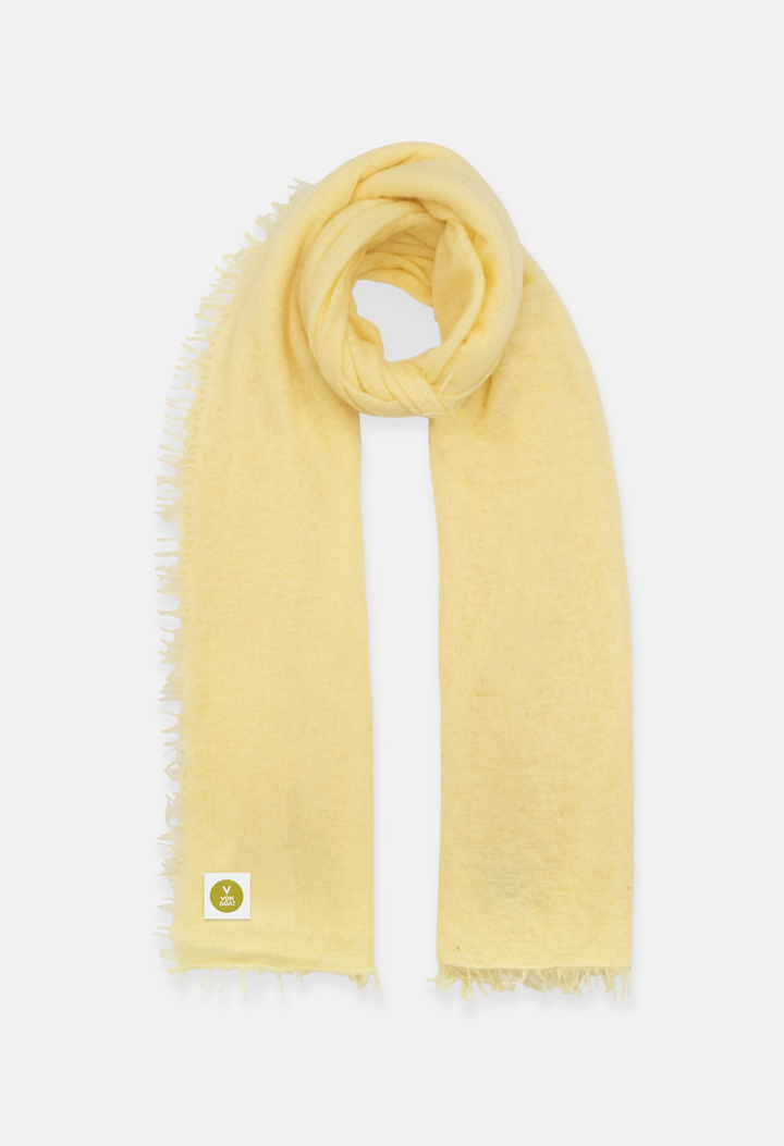 TRANSPARENT YELLOW SCARF