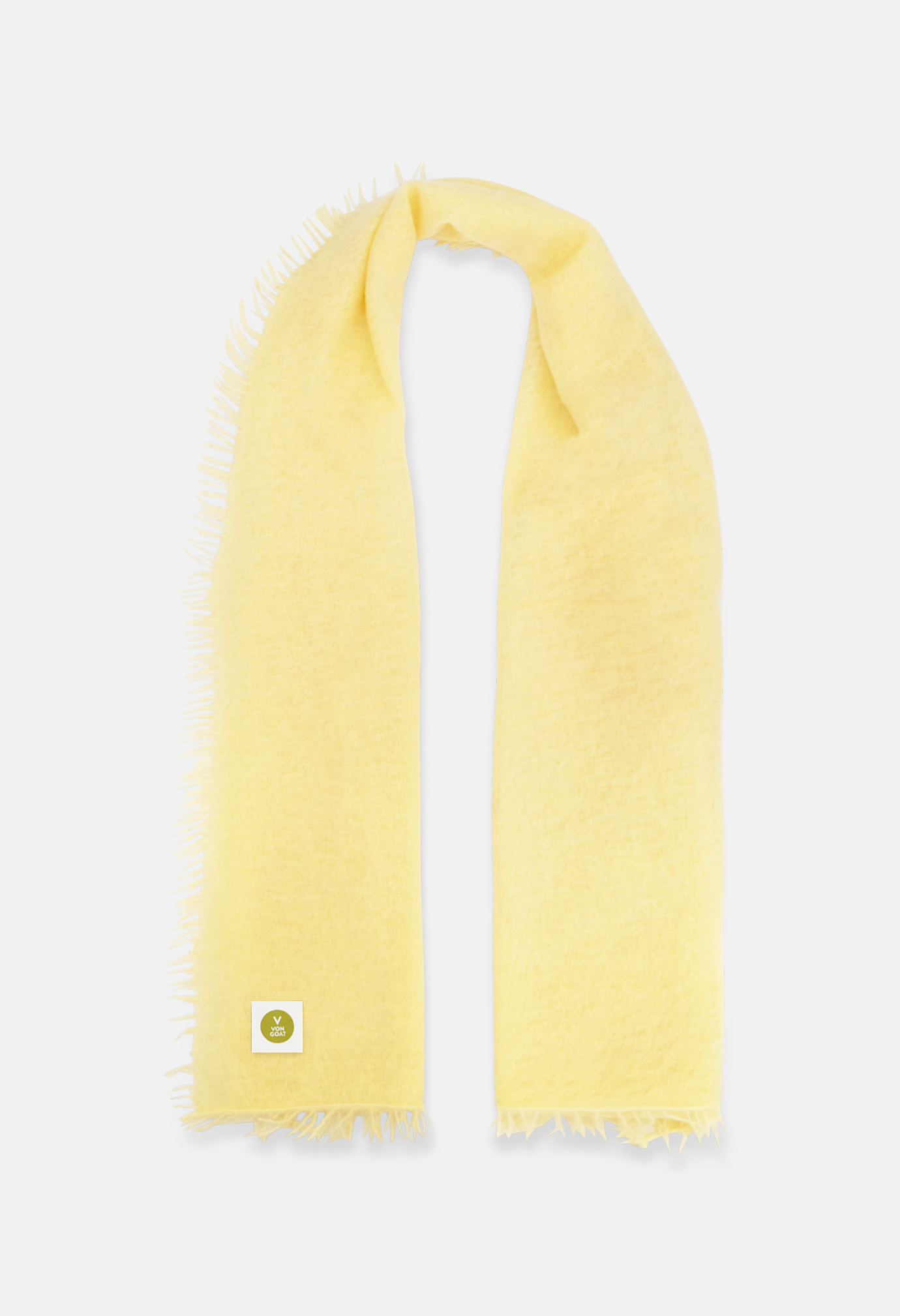 Schal Transparent Yellow Medium