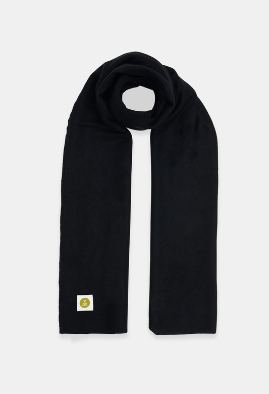 SCARF BLACK ohne Fransen