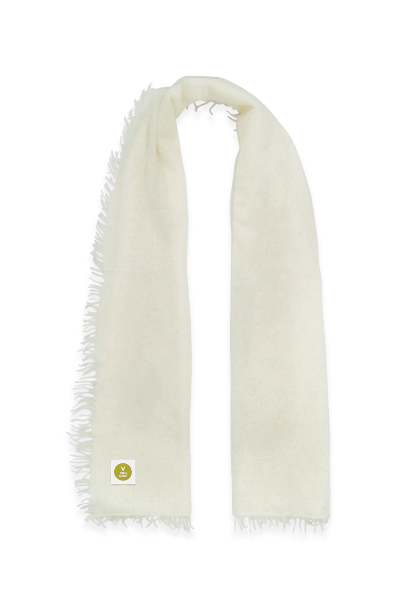 Scarf White Medium