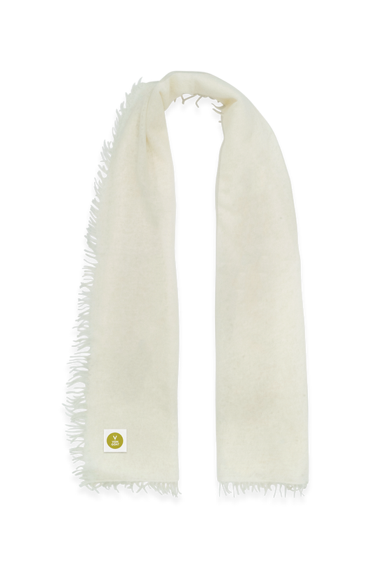 Scarf White Medium