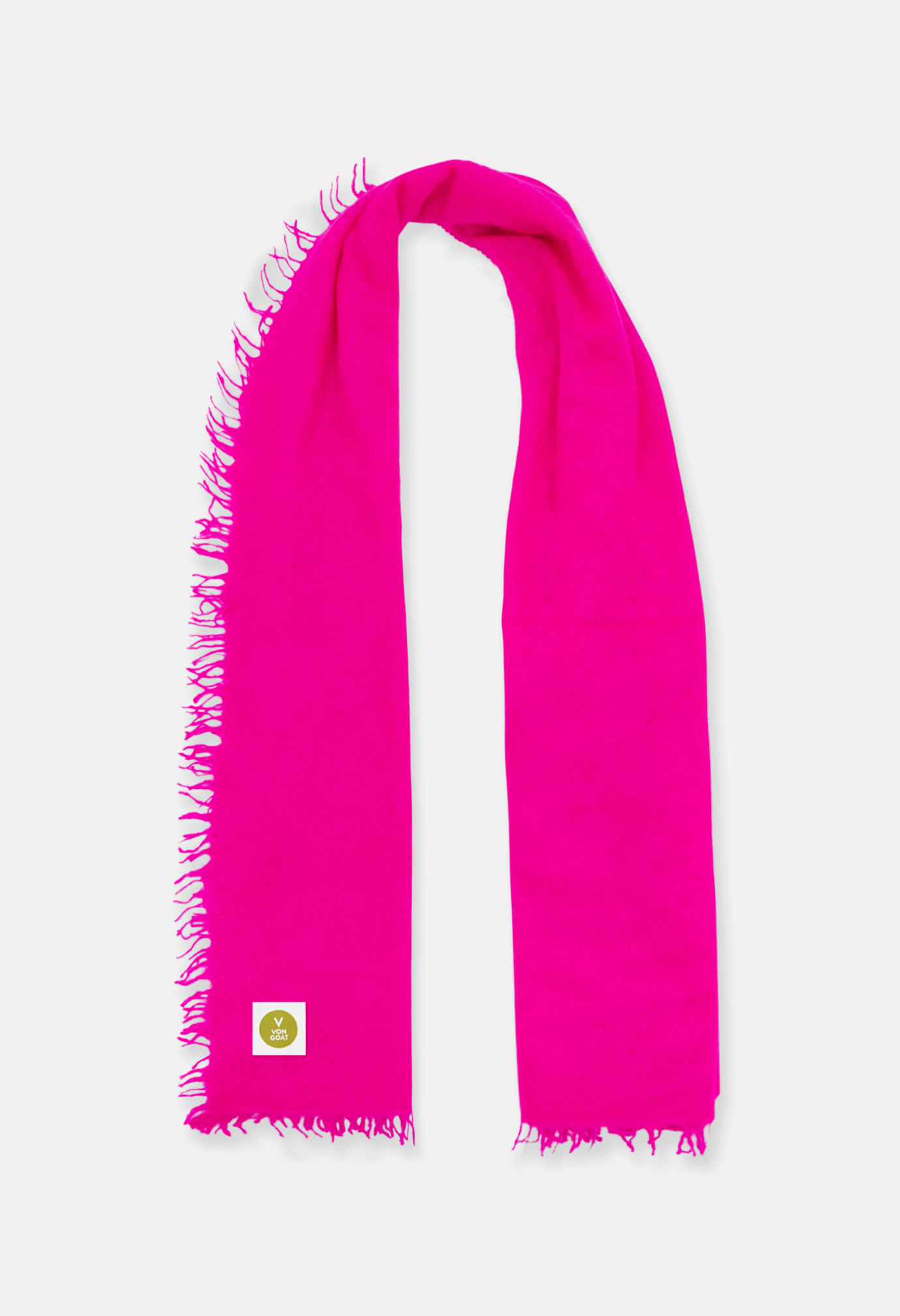 Neon Pink Scarf, Medium