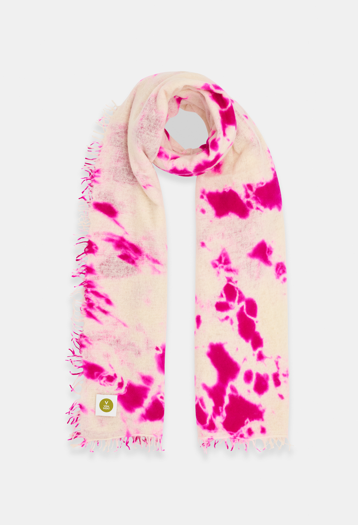 SCARF ICEBEAR/NEON PINK