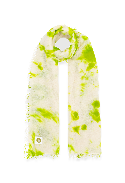 SCARF ICEBEAR/NEON GREEN