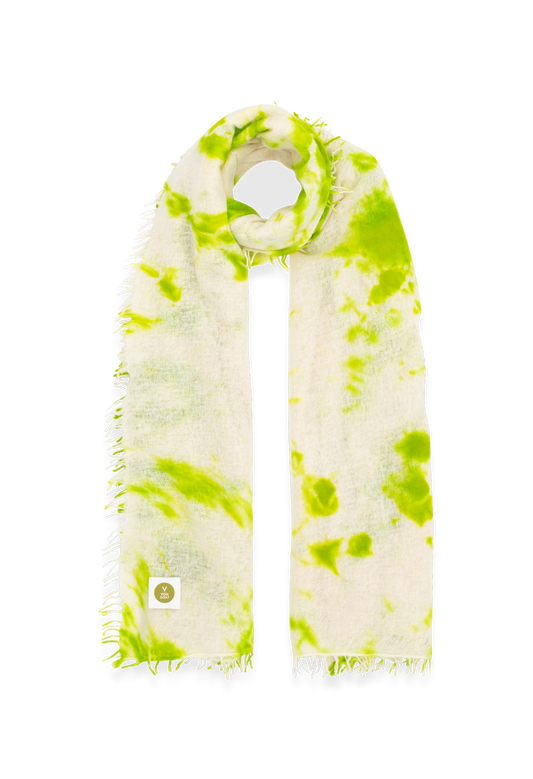 SCARF ICEBEAR/NEON GREEN