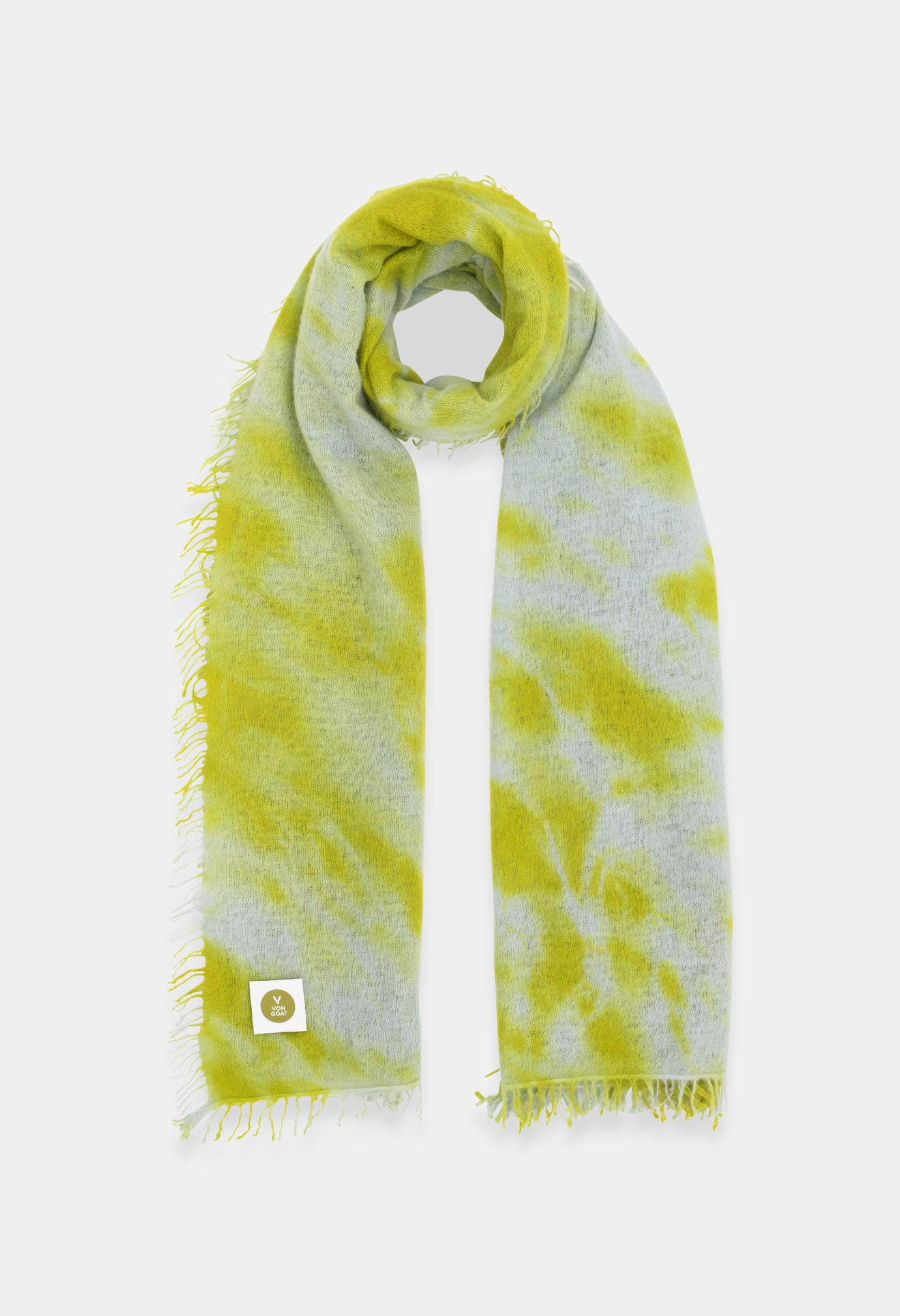 SCARF HIPPOGREY/NEON GREEN