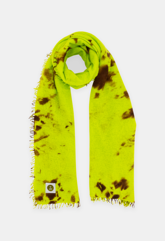 SCARF NEON YELLOW/ICED KOFFY