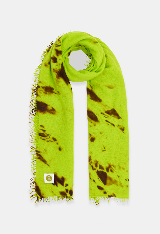 SCARF NEON YELLOW/ICED KOFFY