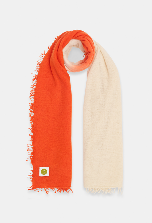 SCARF ORANGE DAISY/ICEBEAR