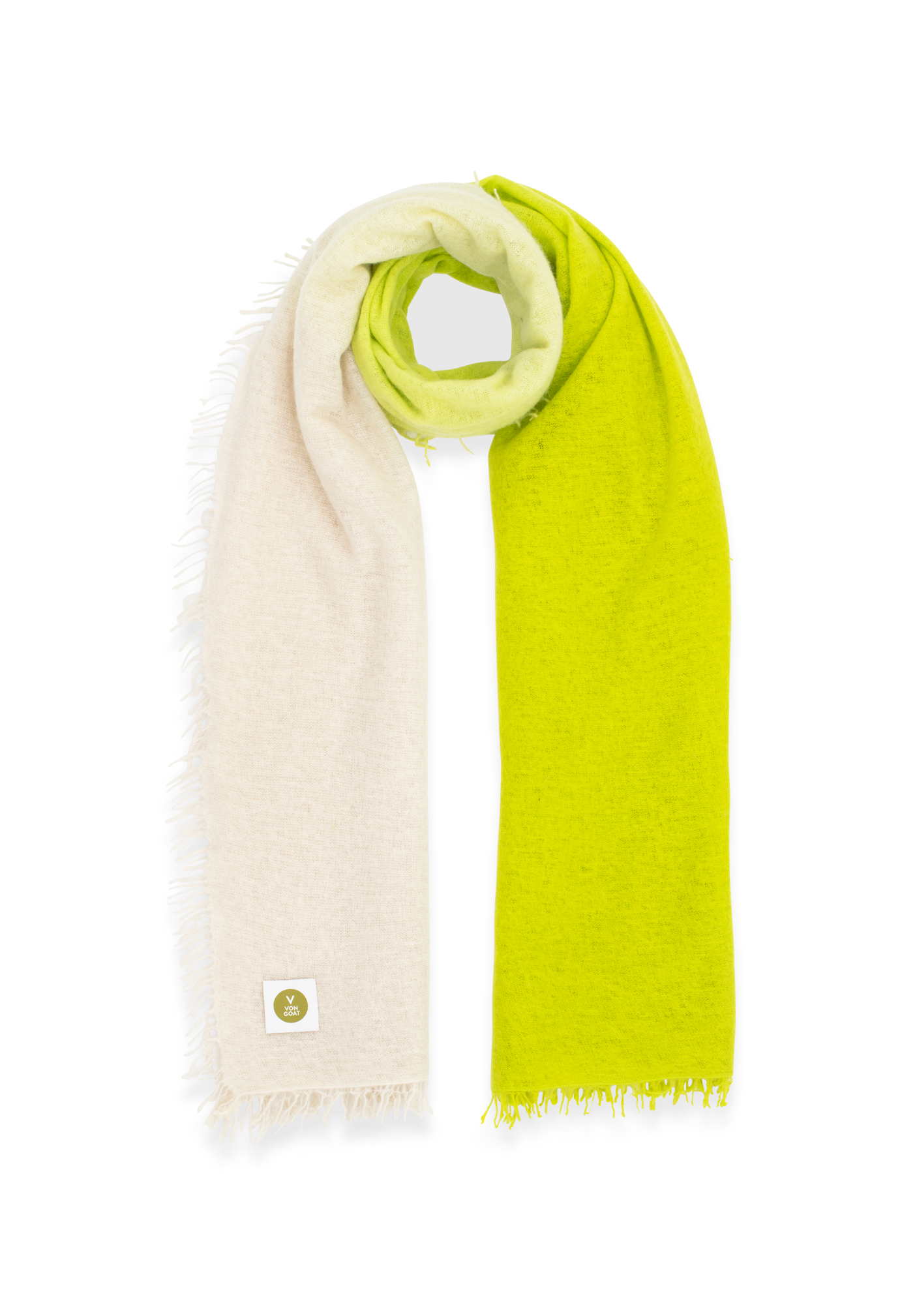 SCARF ICEBEAR/NEON YELLOW