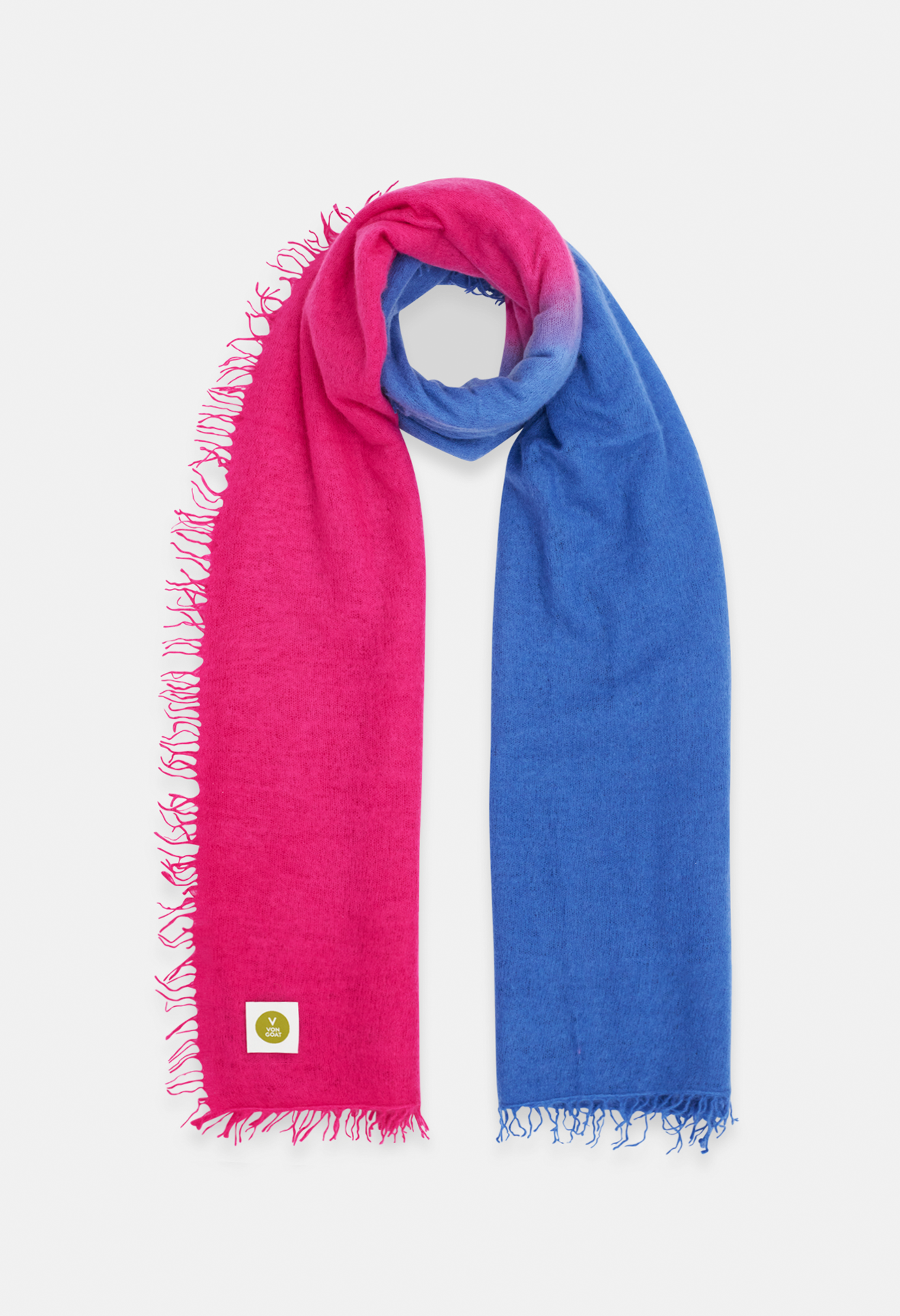 SCARF PURPLE ROSI/DARK BLUE