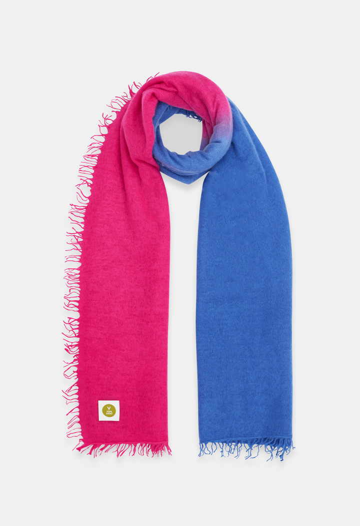 Schal Purple Rosi/Dark Blue Medium