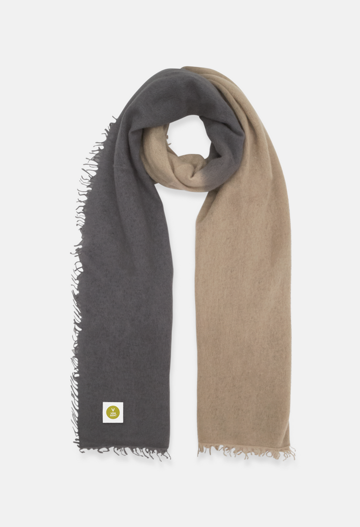 Scarf Plaza Taupe/Shade
