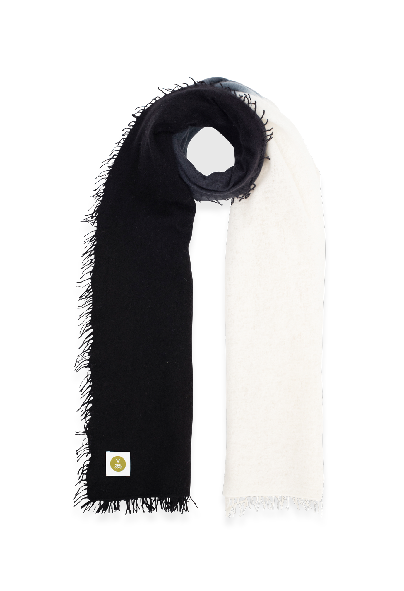 SCARF BLACK/WHITE