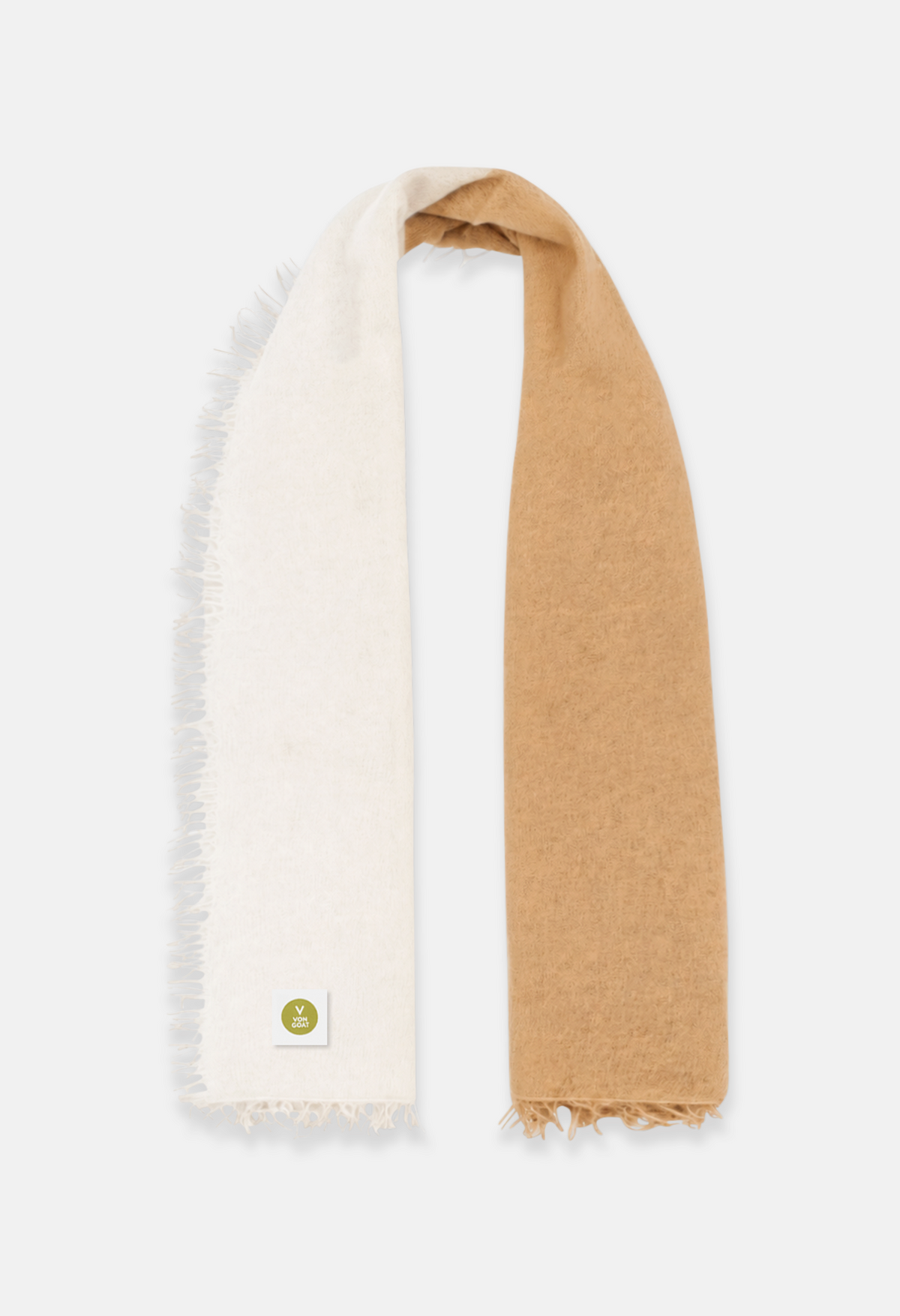 Scarf White/Iced Koffy Medium