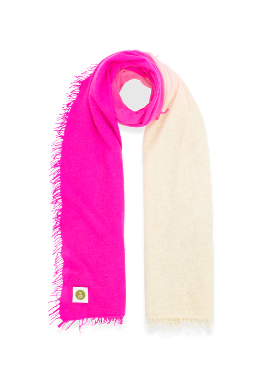 SCARF NEON PINK/ICEBEAR