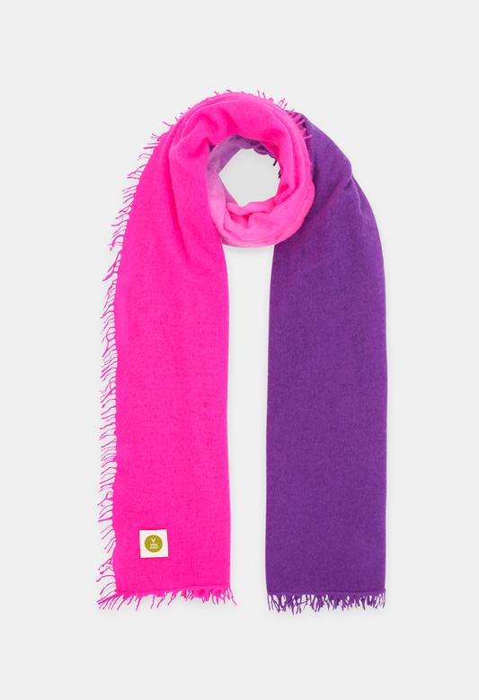 SCARF NEON PINK/NEON PURPLE