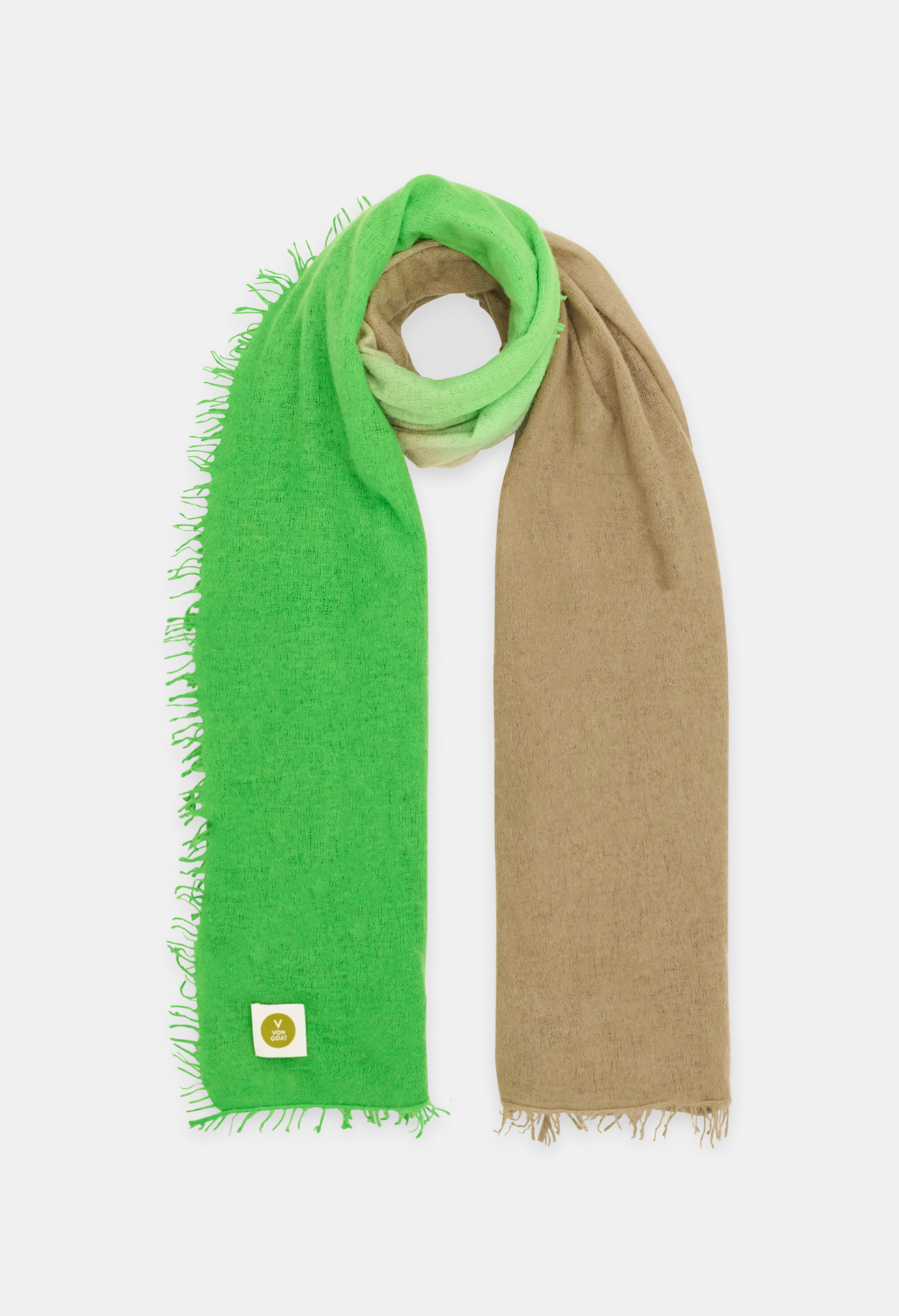 Scarf Neon Green/Plaza Taupe