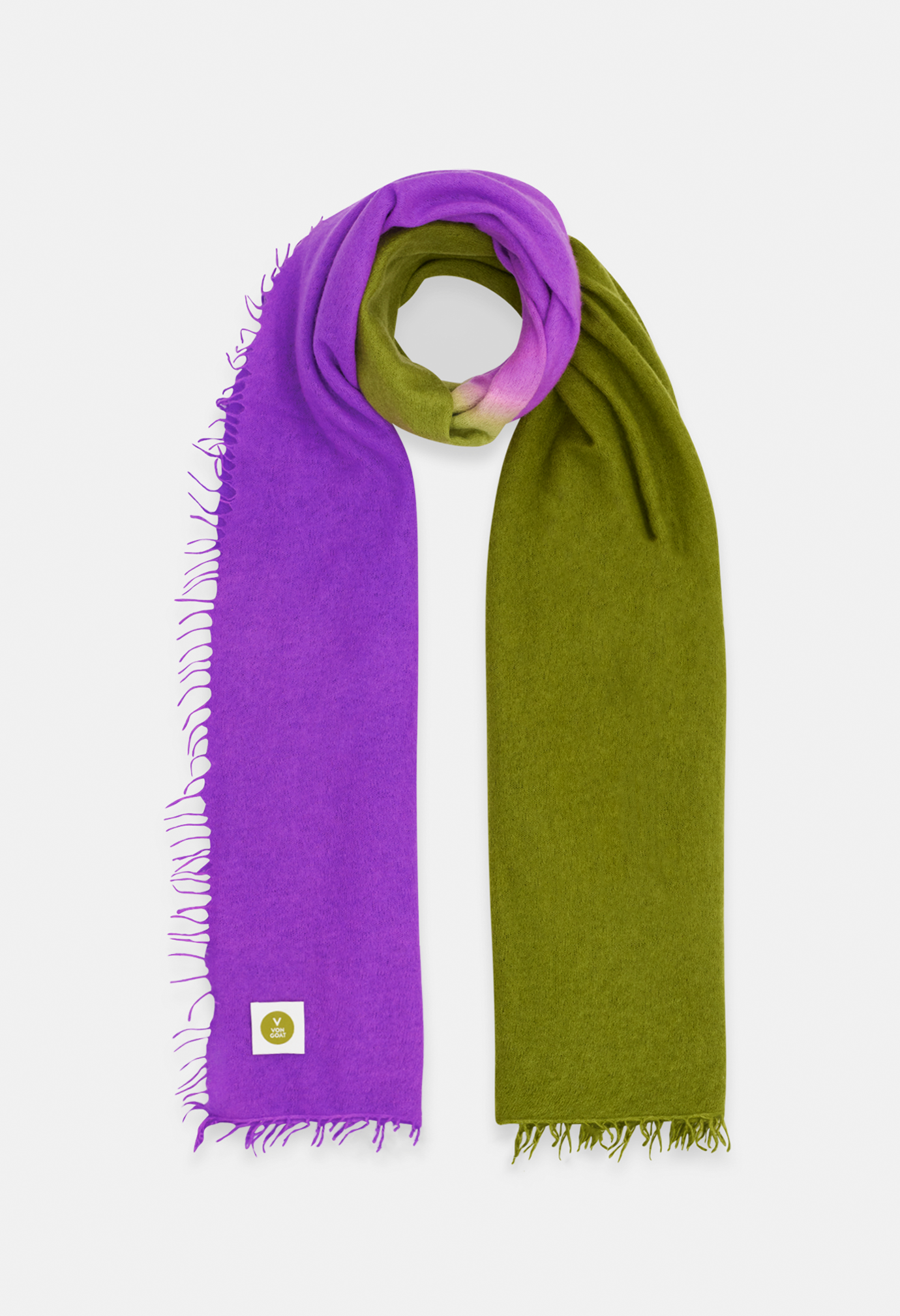 SCARF NEON PURPLE/CARDAMOM