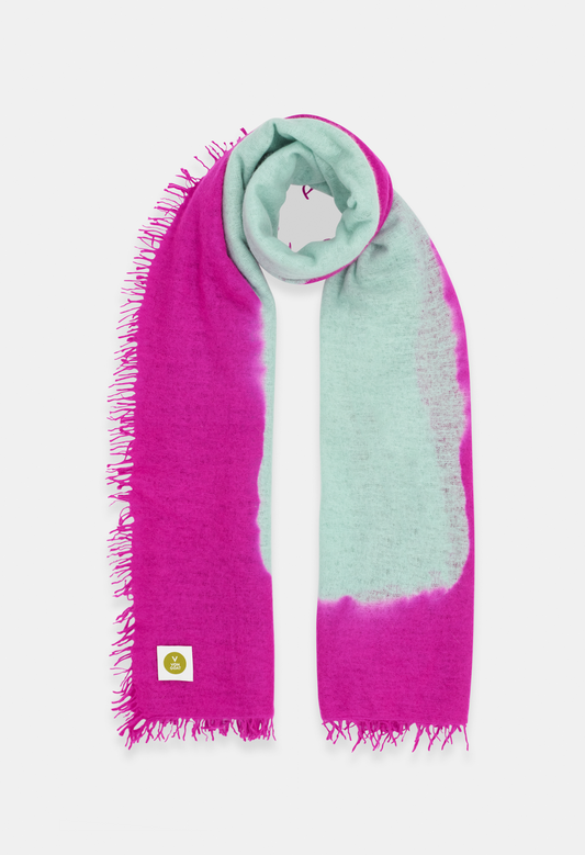 SCARF HIPPOGREY/NEON PINK